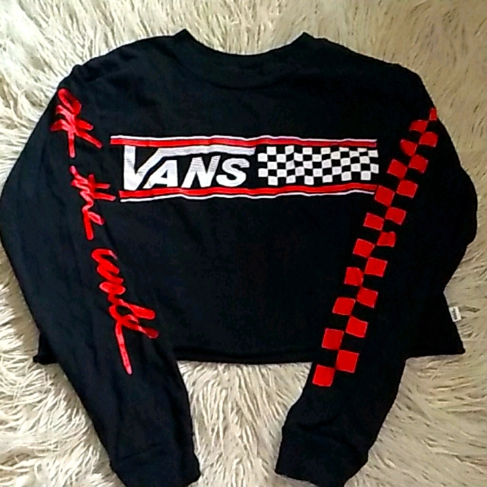 Vans cropped shirt